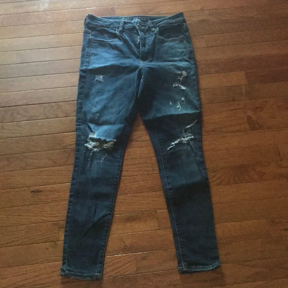 American eagle skinny jeans size 8 s
